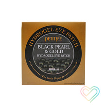 Cargar imagen en el visor de la galería, Petitfee - Black Pearl & Gold Hydrogel Eye Patch