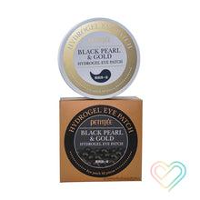 Cargar imagen en el visor de la galería, Petitfee - Black Pearl & Gold Hydrogel Eye Patch