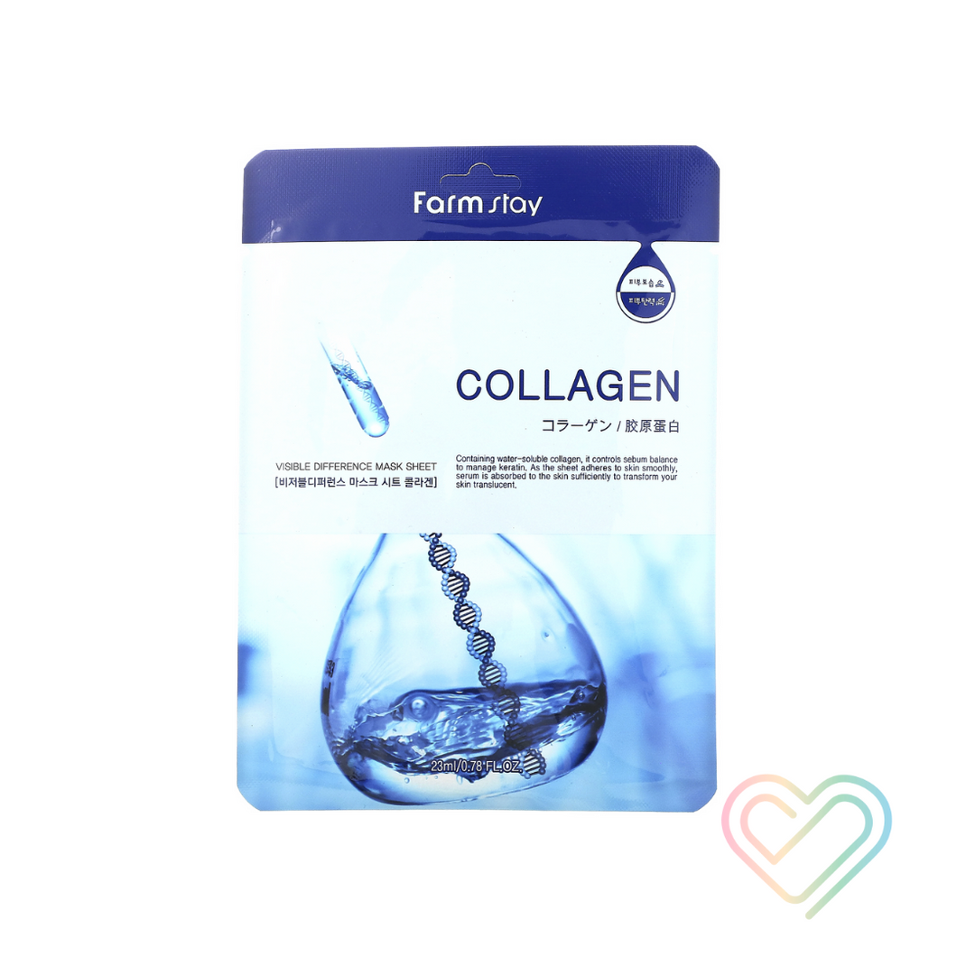 Farm stay - VISIBLE DIFFERENCE MASK SHEET COLLAGEN